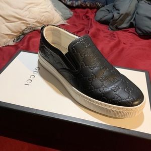 Gucci signature slip on